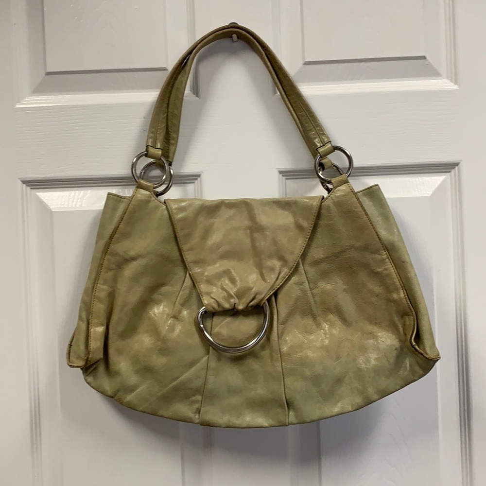 HOBO distressed shoulder bag
